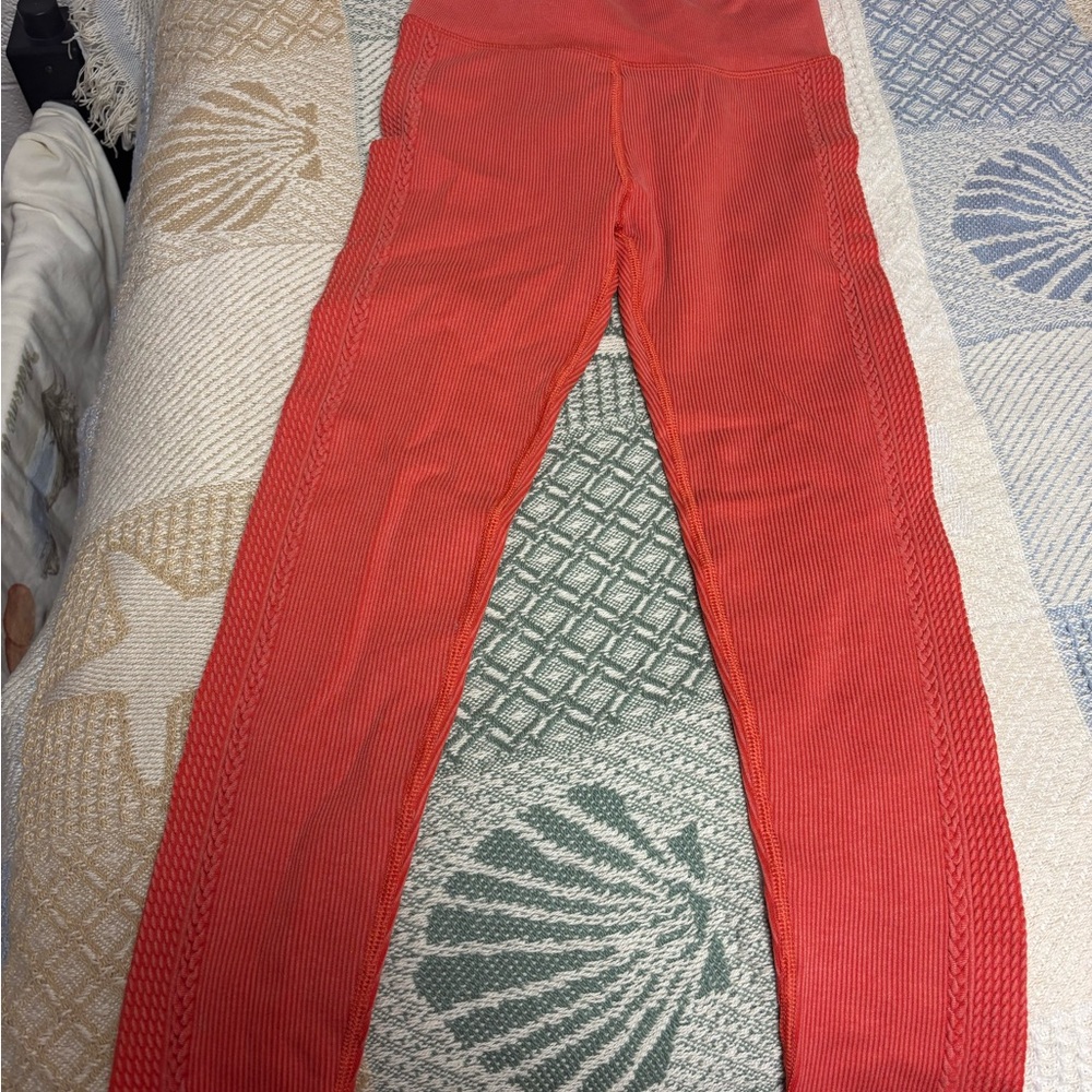 Coral Aerie Leggings